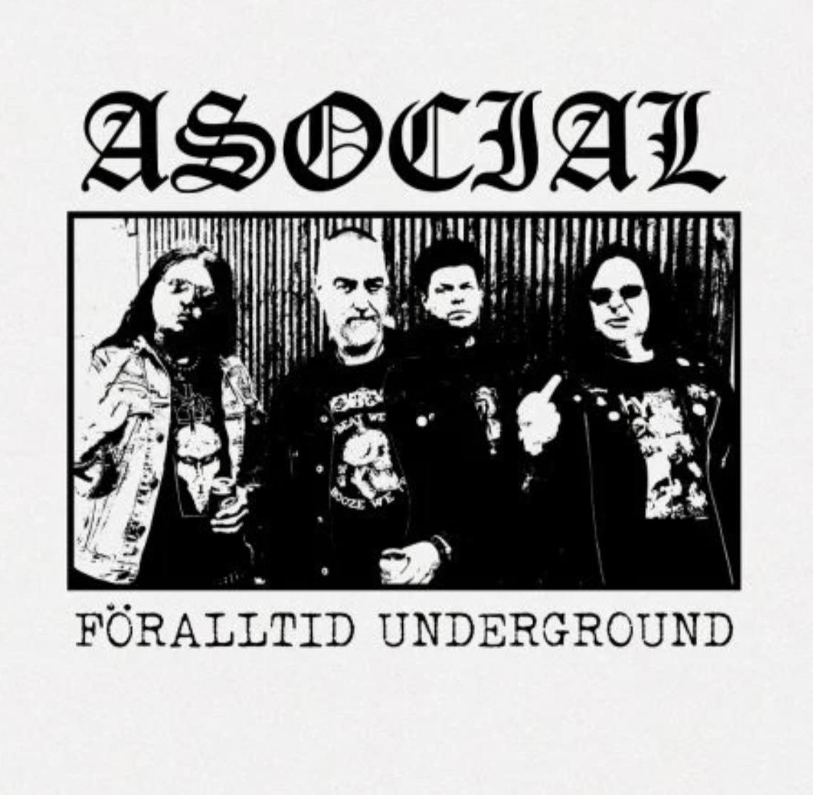 Asocial ‎- Foralltid Underground LP